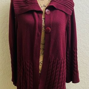 Liz Claiborne Cardigan 1X